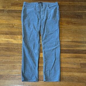Tahari Men’s Gray Corduroy Pants, Sz 34